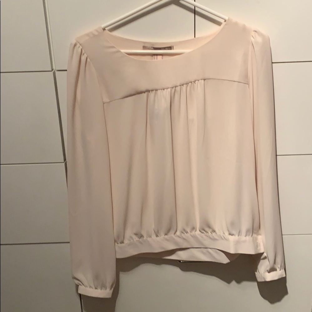 Cream colored dress blouse